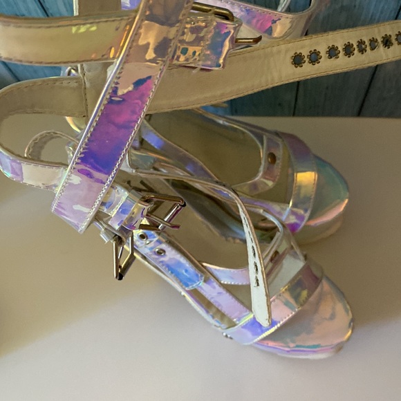 COPY - COPY - Nightcall Hi Platform Heels by Y.R.U. - Picture 3 of 4